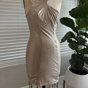 GUESS gold dress size S